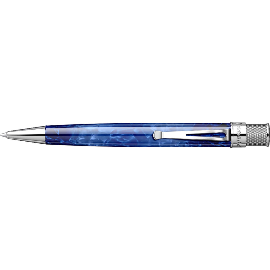Retro 51 Tornado Acrylic Rollerball Pen - Sapphire Blue
