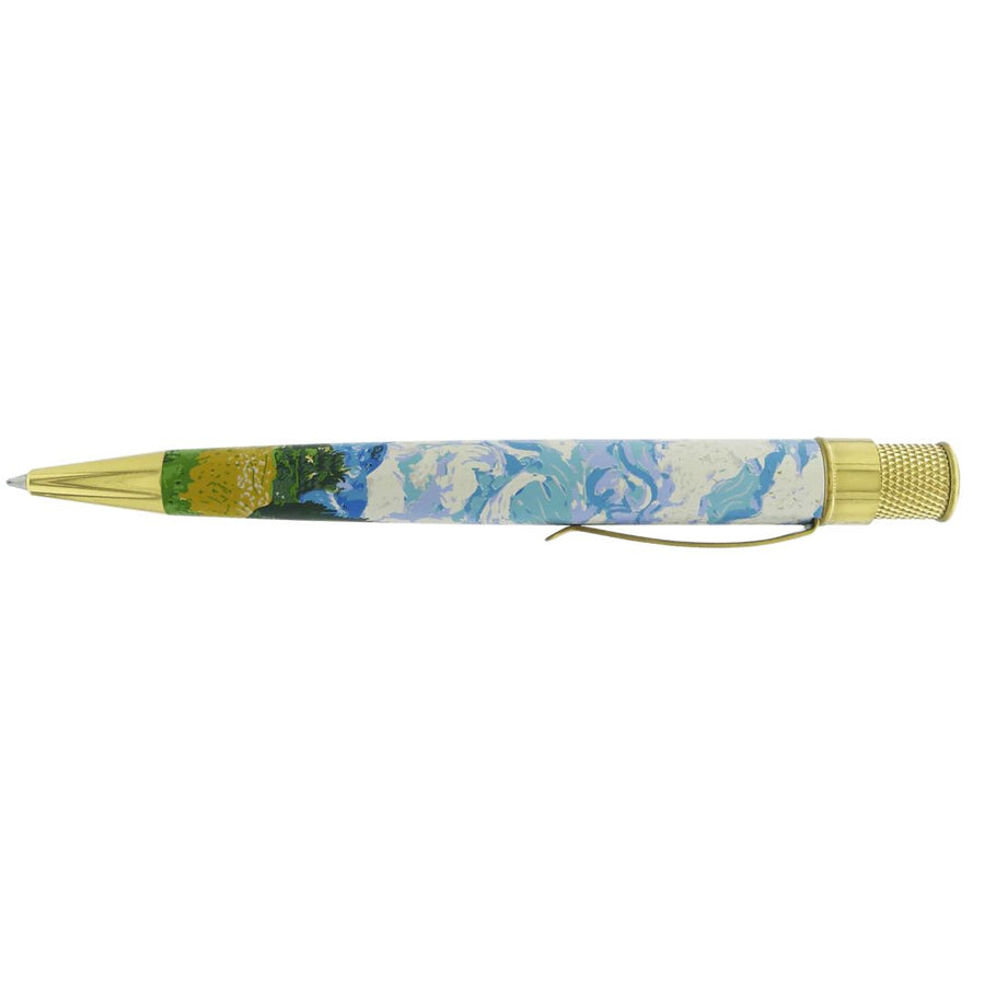 Retro 51 The MET - Van Gogh Wheat Fields & Cypresses Rollerball Pen