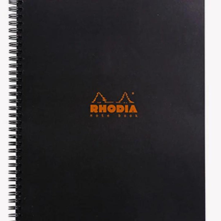 Rhodia Classic Notebook Wirebound A4+ Black Dotted