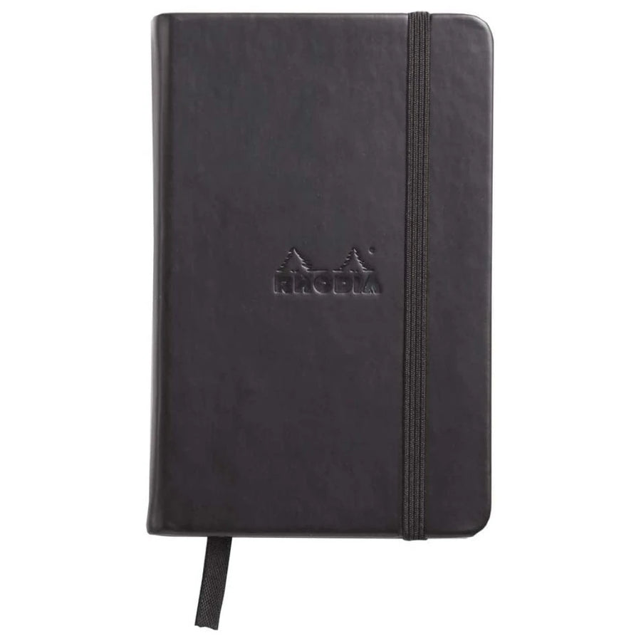 Rhodia Boutique – Italian Leatherette Hardcover Webnotebook Black Cover