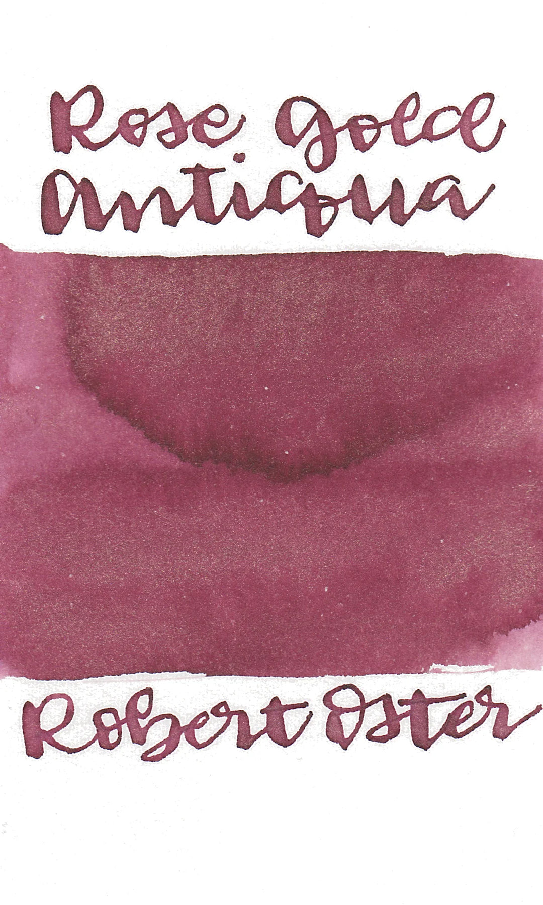 Robert Oster Signature Shake 'n' Shimmy Art Ink - Rose Gold Antiqua