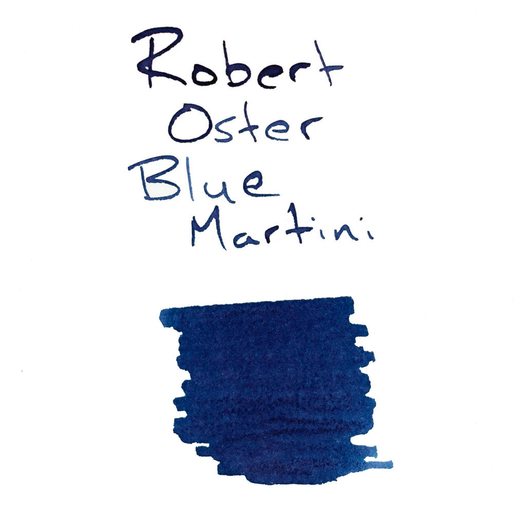 Robert Oster Signature Fountain Pen Ink - Blue Martini