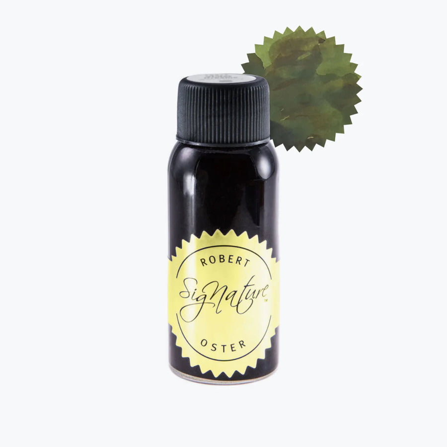 Robert Oster Signature Fountain Pen Ink - Crocodile Green