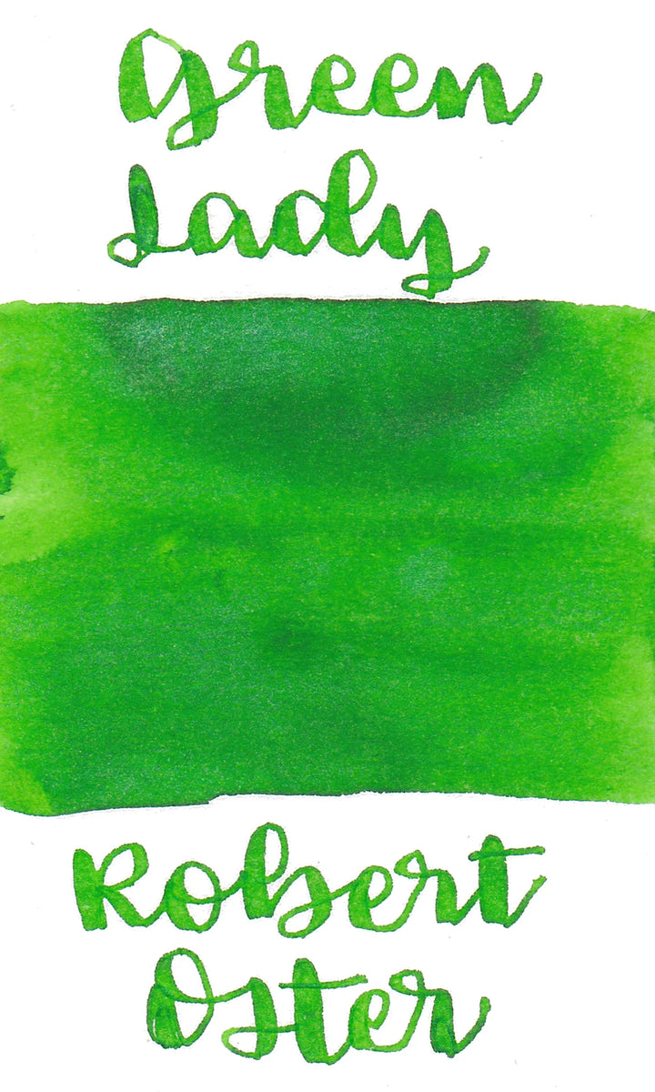 Robert Oster Signature Shake 'n' Shimmy Art Ink - Green Lady
