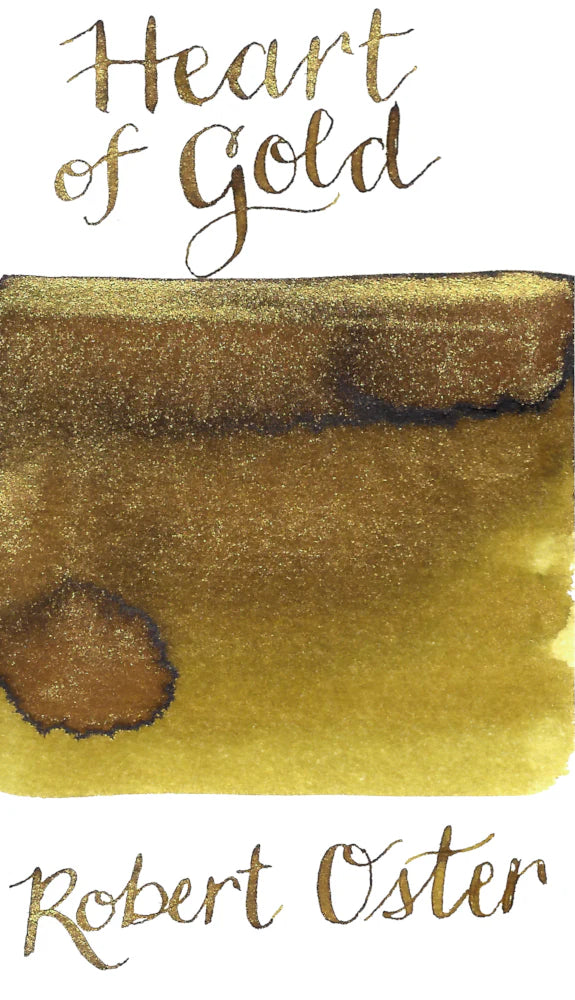 Robert Oster Signature Shake 'n' Shimmy Art Ink - Heart of Gold