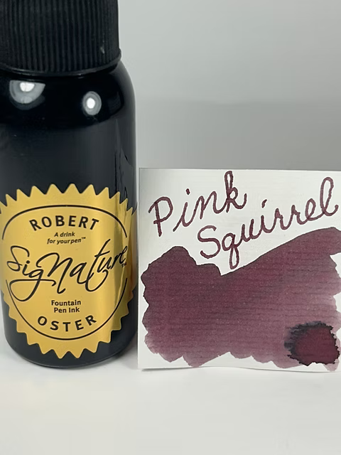 Robert Oster Signature Fountain Pen Ink - Pink Squirrel