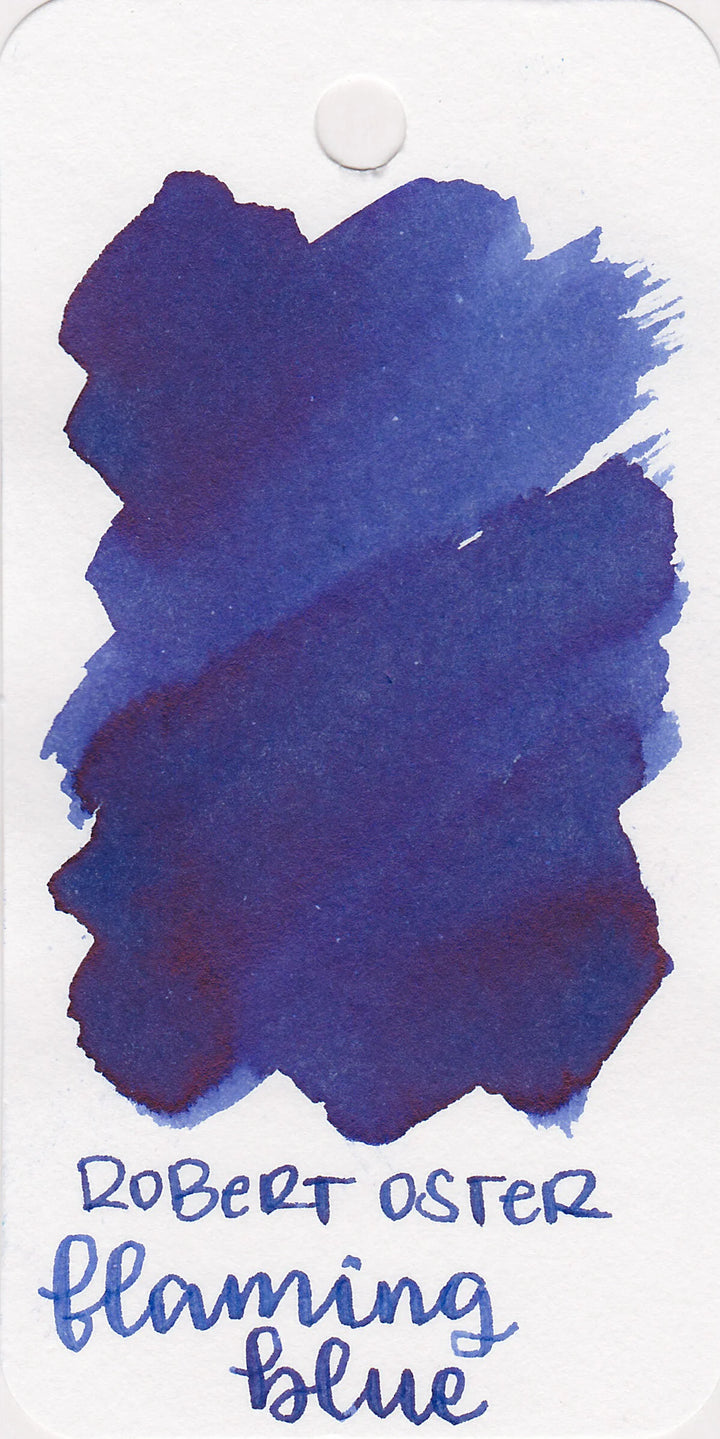 Robert Oster Signature Fountain Pen Ink - Flaming Blue