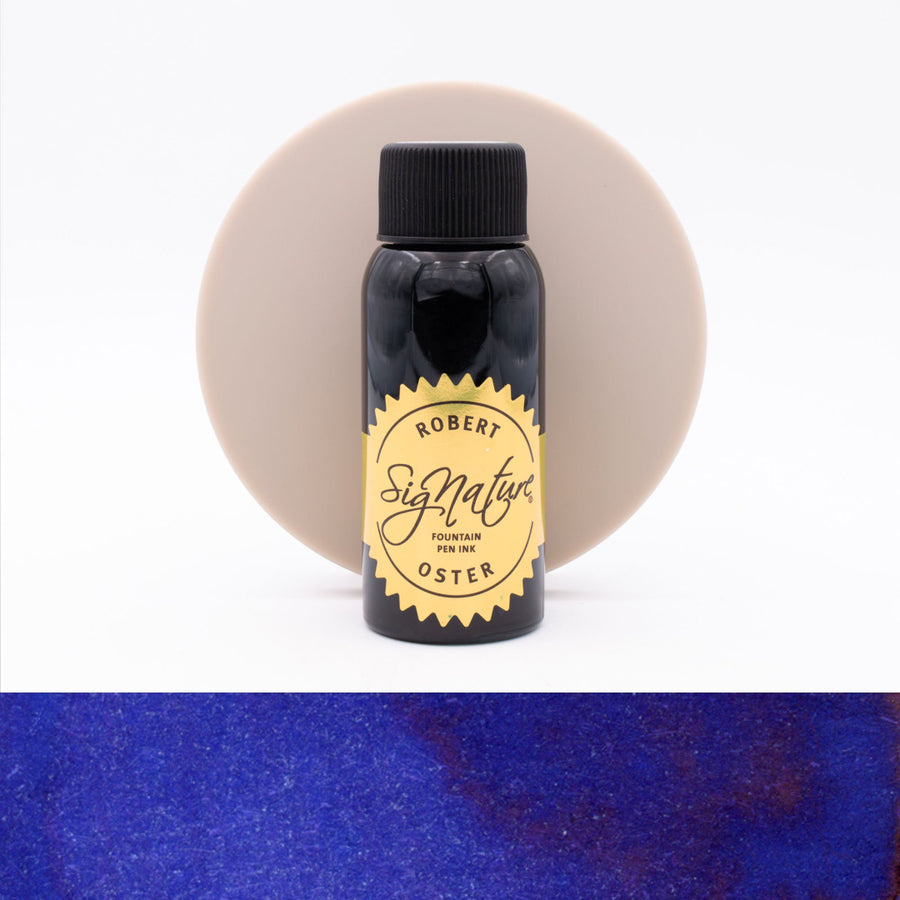 Robert Oster Signature Fountain Pen Ink - Flaming Blue