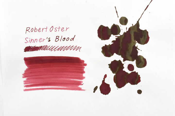 Robert Oster Signature Fountain Pen Ink - Sinner's Blood