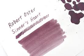 Robert Oster Signature Fountain Pen Ink - Sinner's Heart