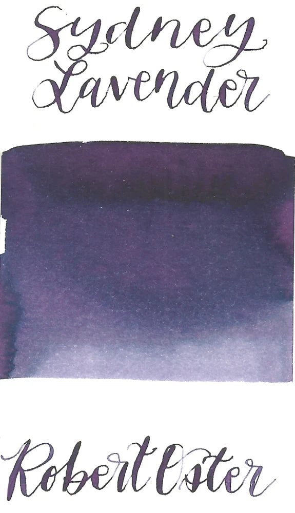 Robert Oster Signature Fountain Pen Ink - Sydney Lavender
