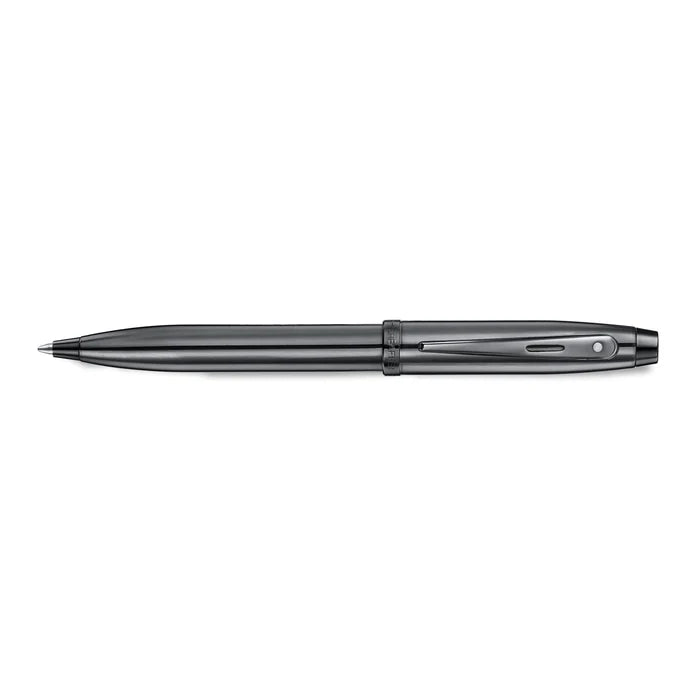 Sheaffer 100 Ionic Gunmetal Grey Lacquer with  PVD Trim - Ballpoint Pen