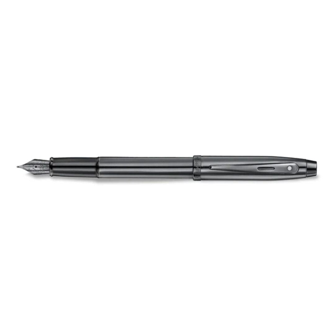 Sheaffer 100 Ionic Gunmetal Grey Shiny PVD Trim