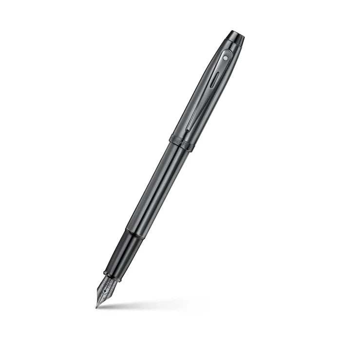 Sheaffer 100 Ionic Gunmetal Grey Shiny PVD Trim