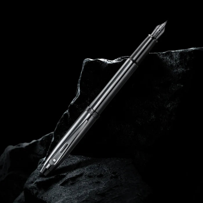 Sheaffer 100 Ionic Gunmetal Grey Shiny PVD Trim