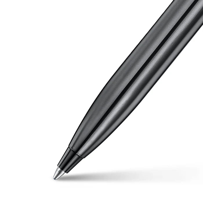 Sheaffer 100 Ionic Gunmetal Grey Lacquer with  PVD Trim - Ballpoint Pen