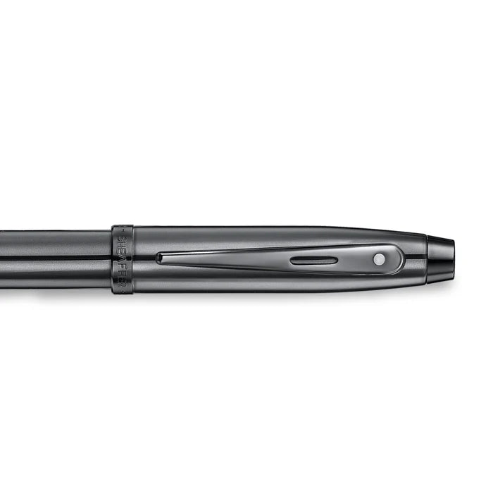 Sheaffer 100 Ionic Gunmetal Grey Lacquer with  PVD Trim - Ballpoint Pen