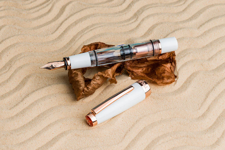 TWSBI Diamond Mini White with Rose Gold II