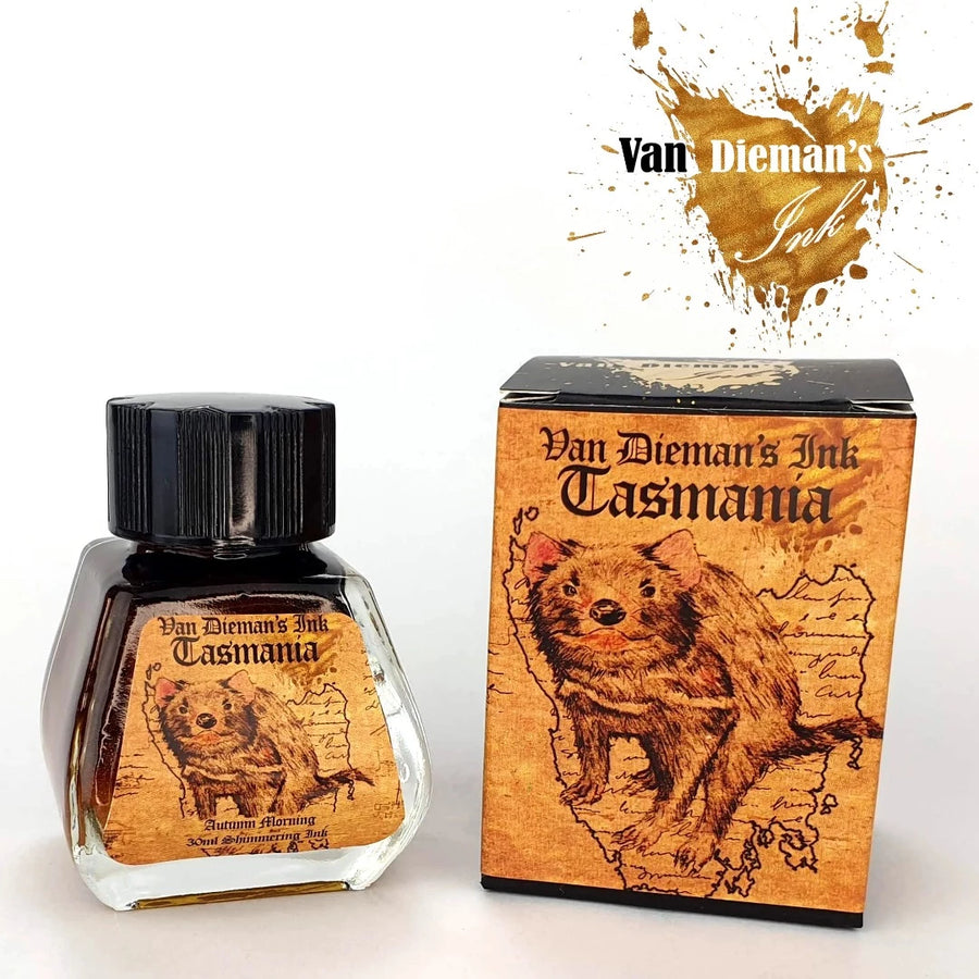 Van Dieman's Tasmania - Autumn Morning - Shimmering Fountain Pen Ink