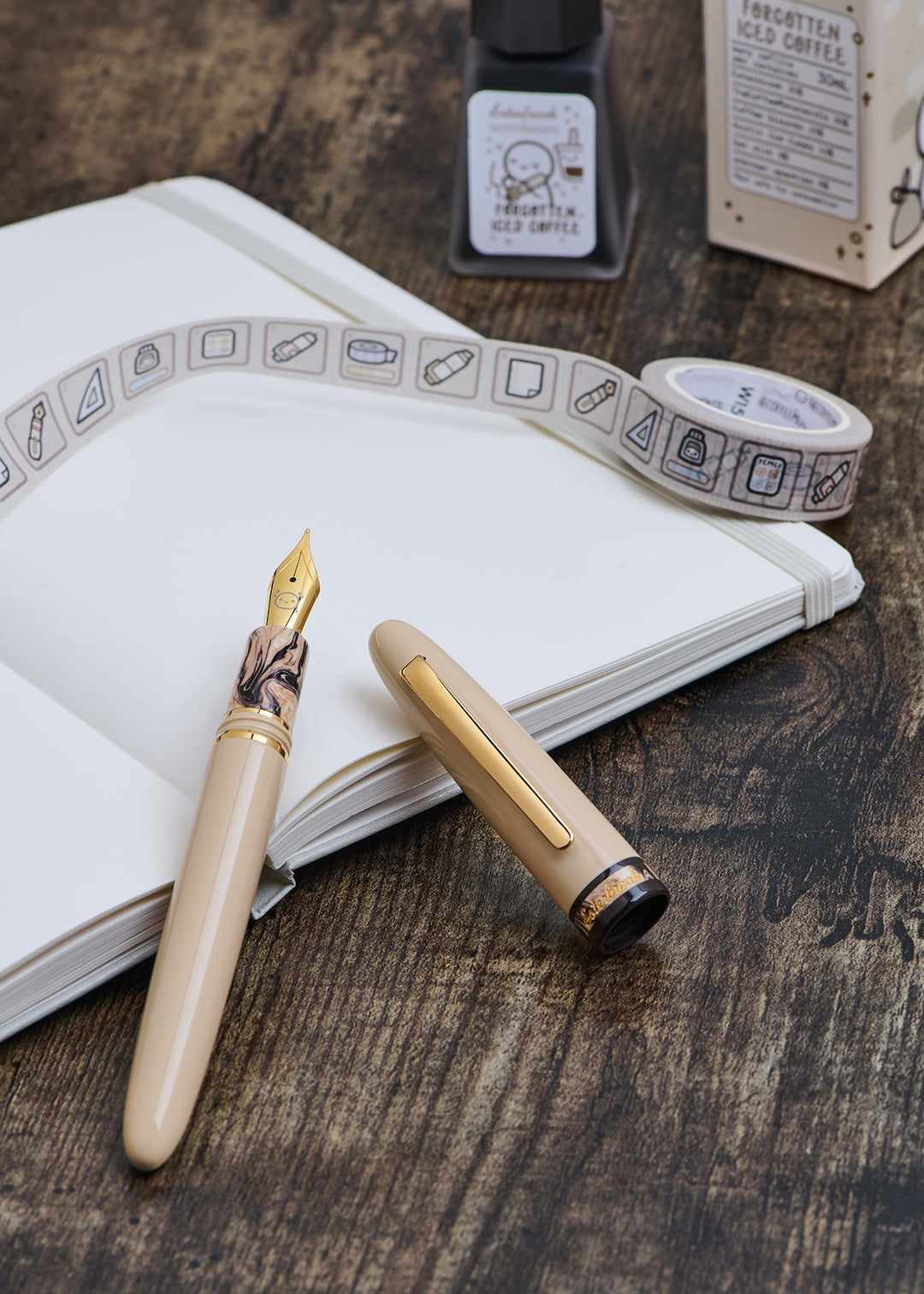 Esterbrook Estie THECOFFEEMONZTERCO Collaboration Fountain Pen Set