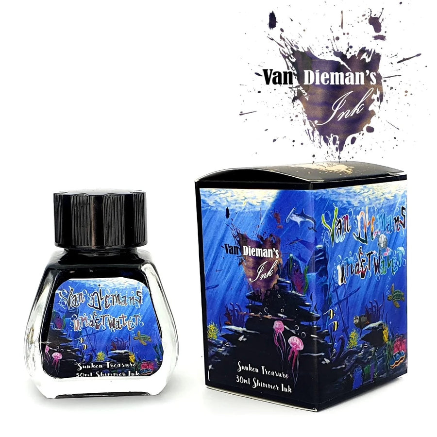 Van Dieman's Night - Sunken Treasure - Shimmering Fountain Pen Ink