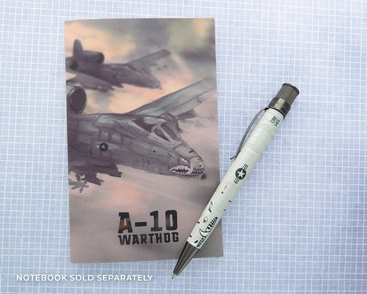 Retro 51 Tornado Vintage Metalsmith Rollerball Pen - A-10 Warthog