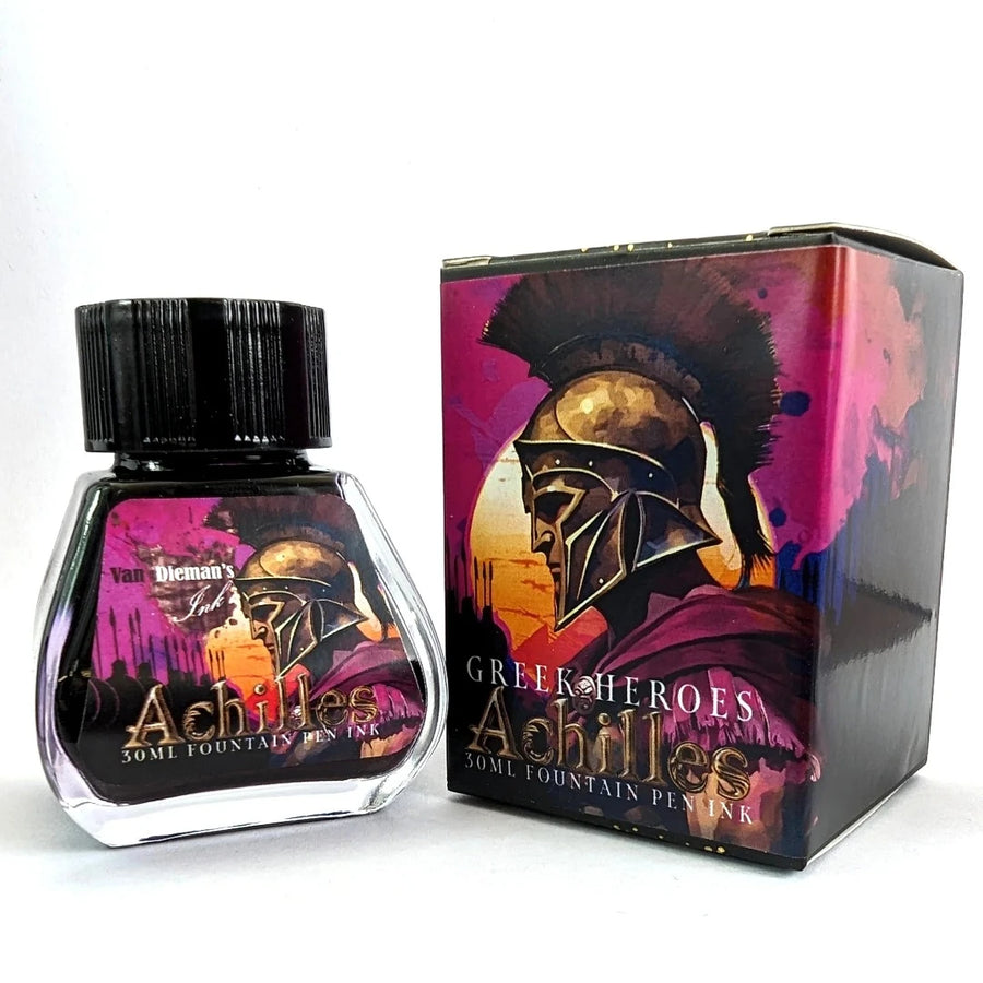 Van Dieman's Greek Heroes - Archilles Shimmering Fountain Pen Ink