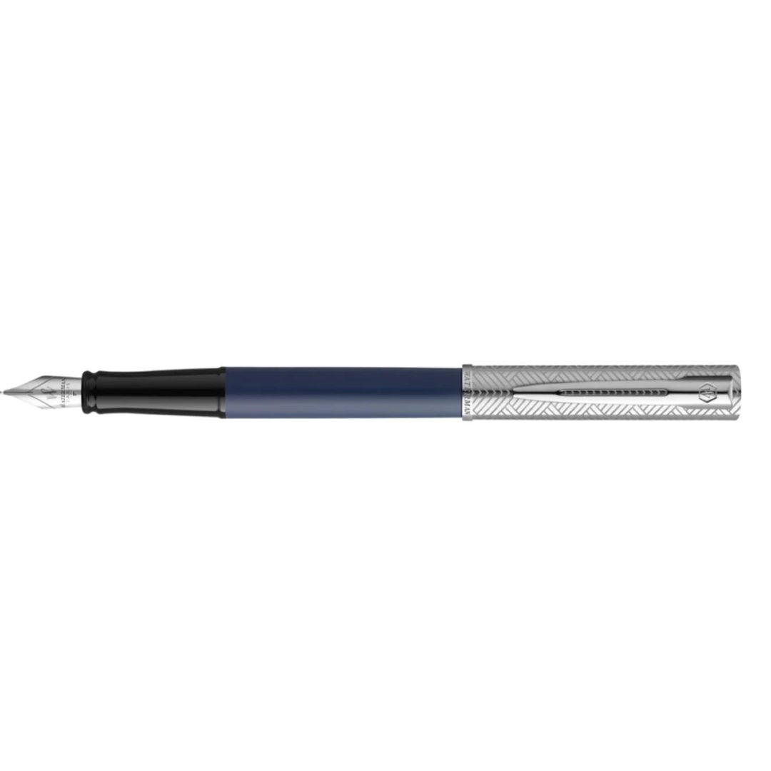 Waterman Allure Deluxe Fountain Pen - Blue - Applebee Pens