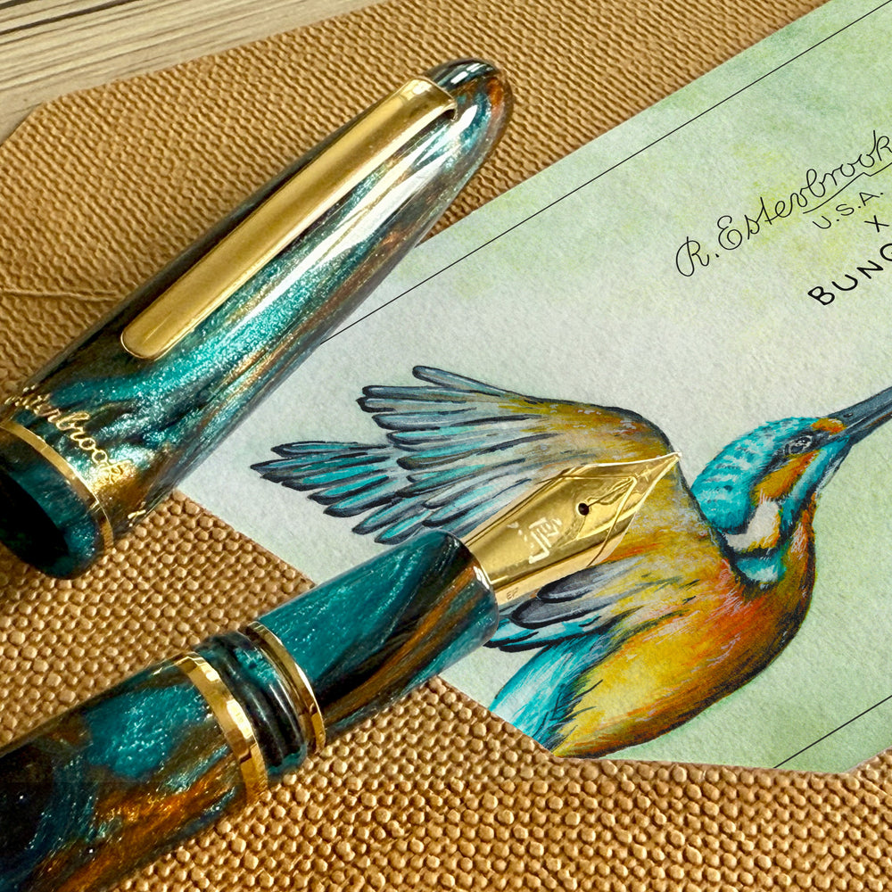 Esterbrook Estie BUNGUBOX Kingfisher Bird Edition