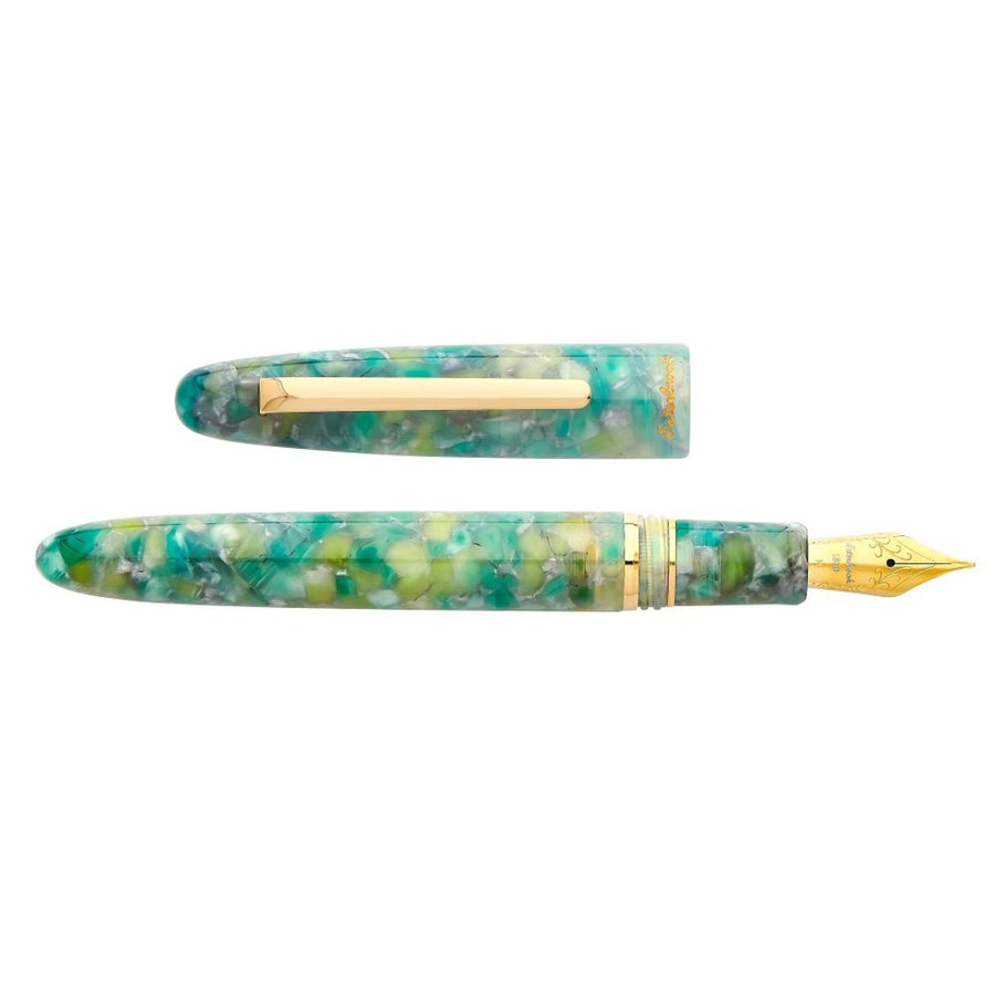 Esterbrook Estie Sea Glass Gold Trim Fountain Pen