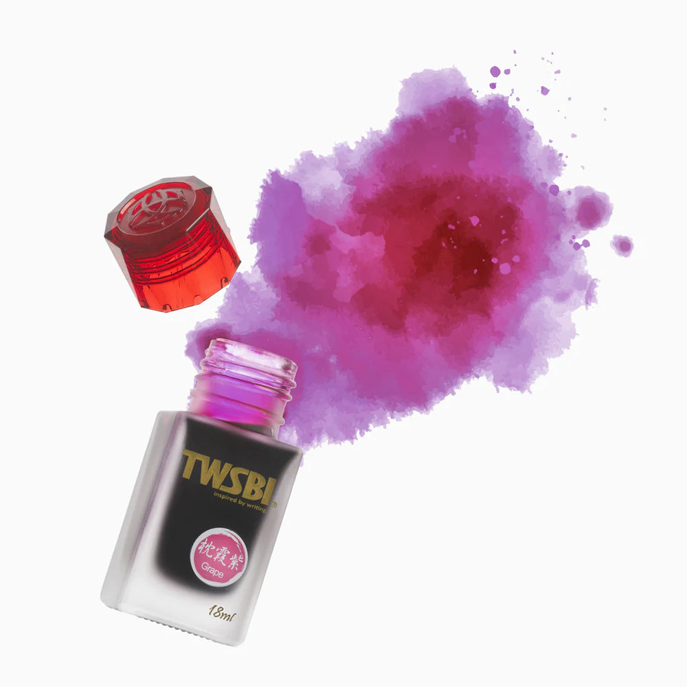 TWSBI 1791 Grape Fountain Pen Ink Bottle - 18ml