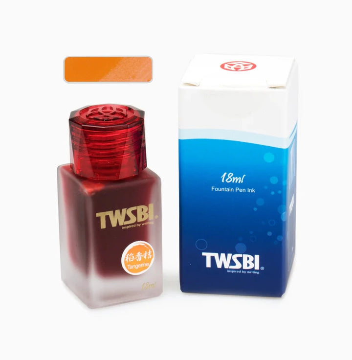 TWSBI 1791 Tangerine Fountain Pen Ink Bottle - 18ml
