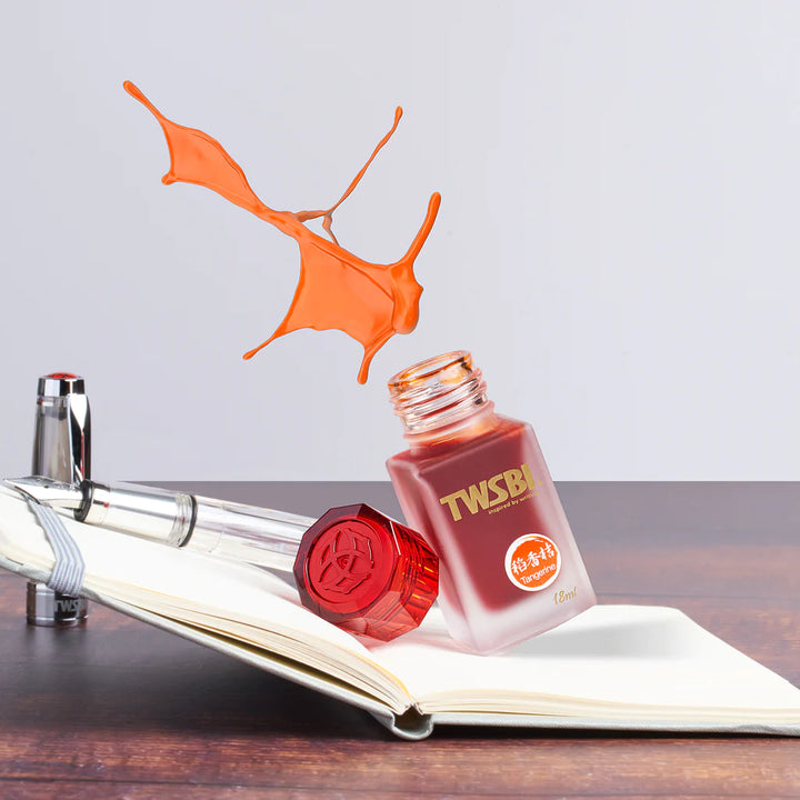 TWSBI 1791 Tangerine Fountain Pen Ink Bottle - 18ml