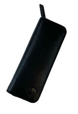 Dee Charles Midnight Black 2 Pen Zipper Case