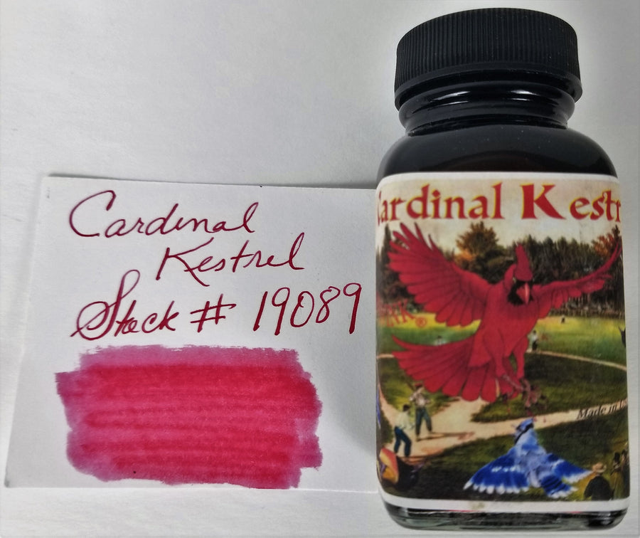 Noodler's Cardinal Kestrel Fountain Pen Ink Bottle, 87 ml