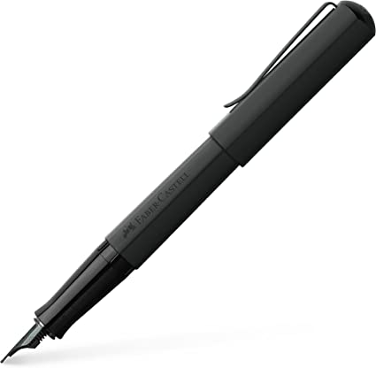 Faber-Castell Hexo Black Fountain Pen and Ballpoint Pen Gift Set