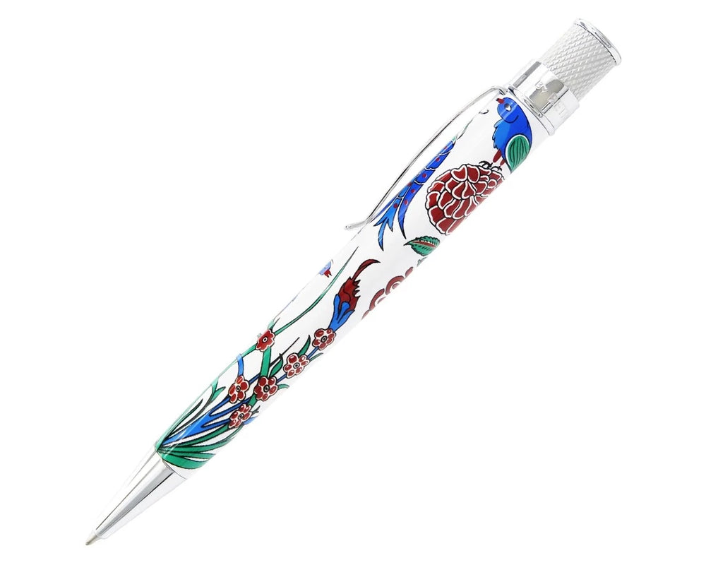 Retro 51 Tornado The Met - Iznik Garden Rollerball Pen