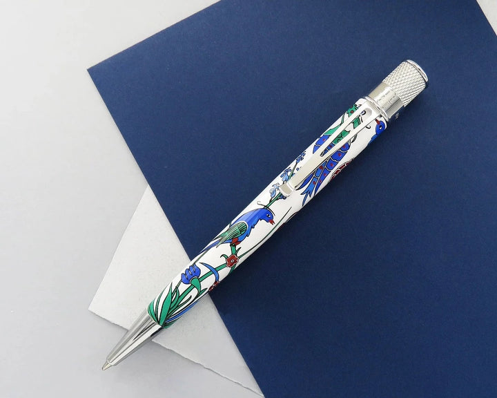 Retro 51 Tornado The Met - Iznik Garden Rollerball Pen