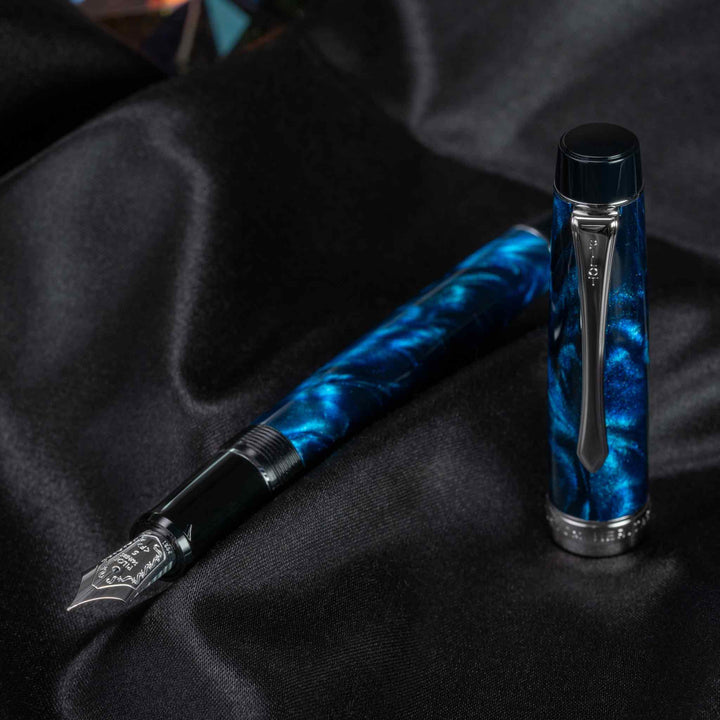 Pilot Custom Heritage SE Blue Marble Fountain Pen