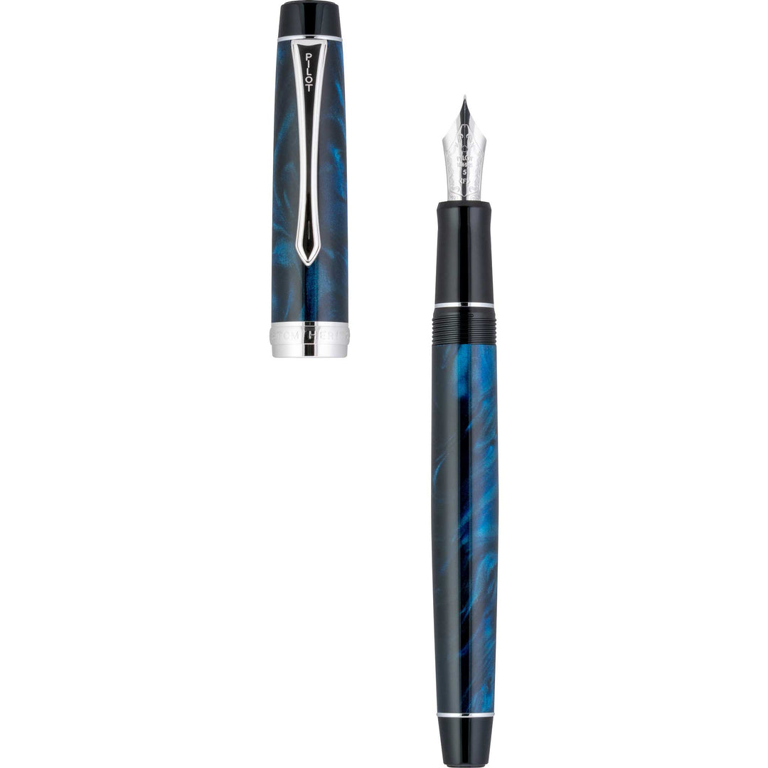 Pilot Custom Heritage SE Blue Marble Fountain Pen