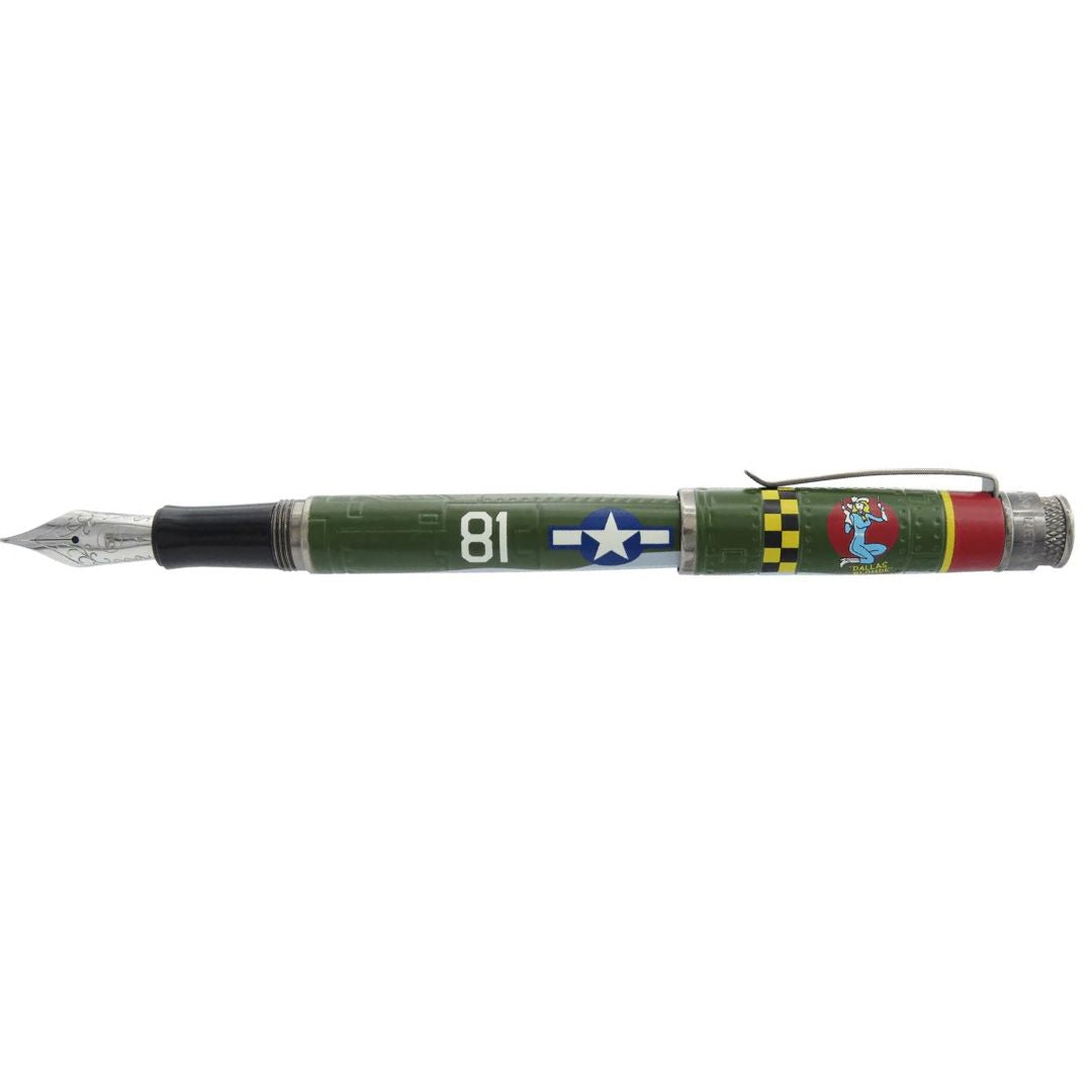 Retro 51 Tornado Vintage MetalSmith Thunderbolt P-47 Fountain Pen Fine