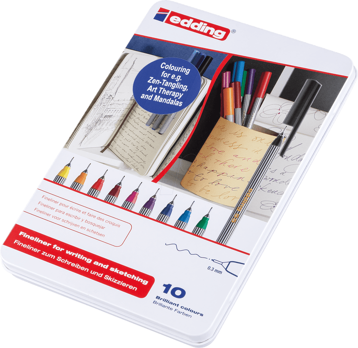 Edding Fineliner 55 0.3mm Set of 16 colours