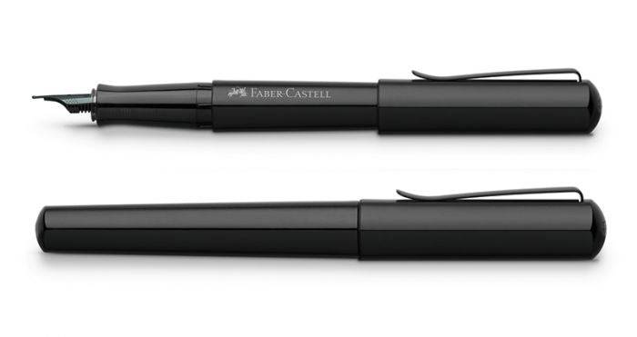 Faber-Castell Hexo Fountain Pen Black Medium Nib