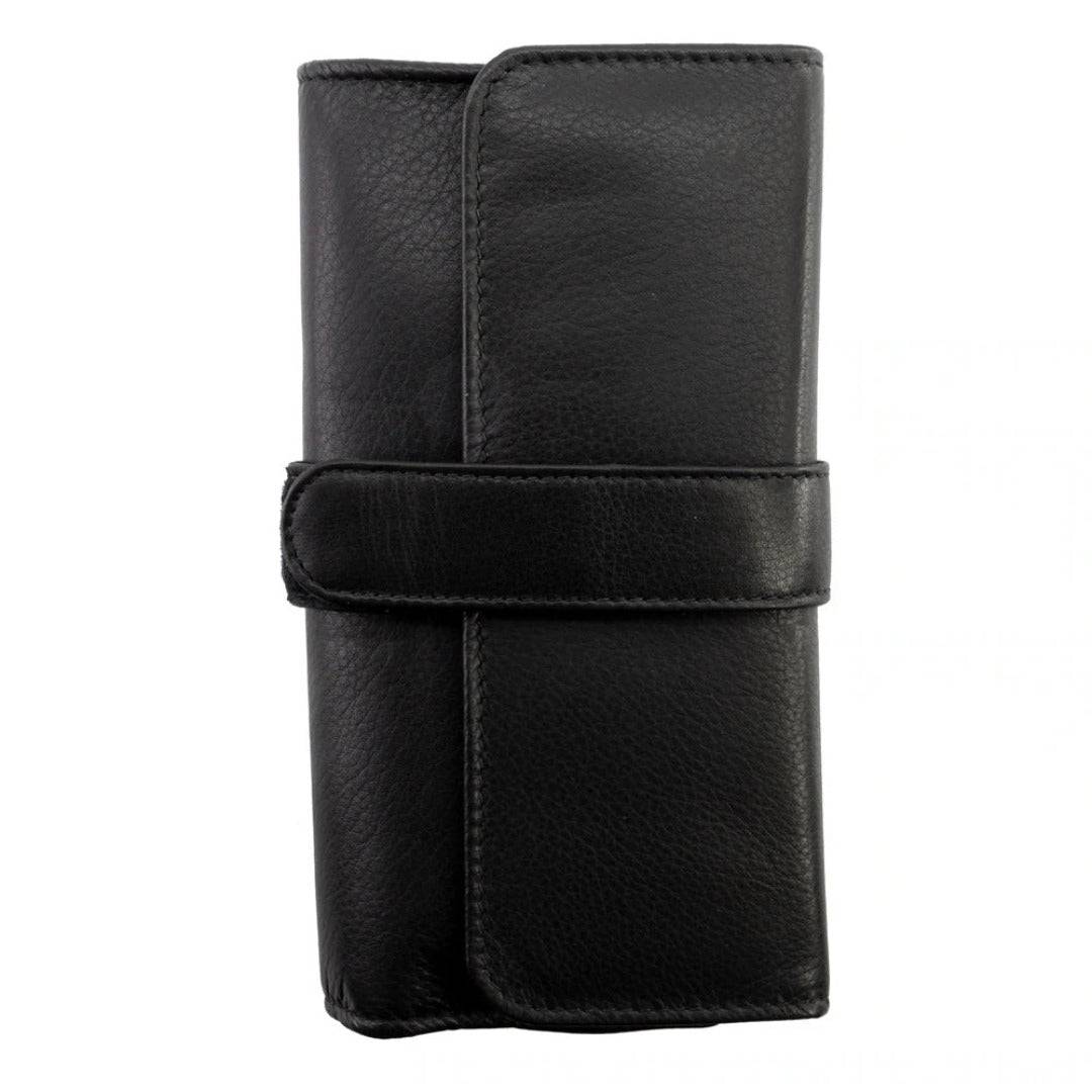 Girologio Leather 6 Pen Wrap Black | Applebee Pens