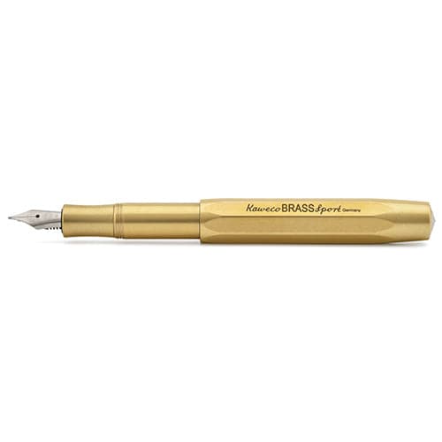 Kaweco BRASS Sport Fountain PenMedium nib