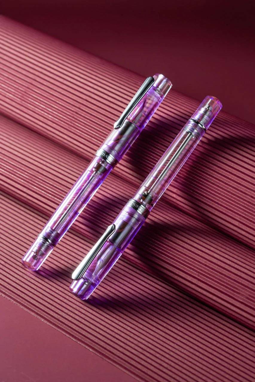 Nahvalur Original Plus Malacara Purple Fountain Pen Fine