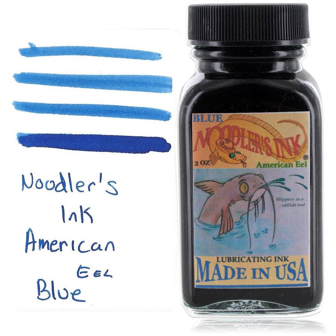 Noodler's Blue American Eel Fountain Pen Ink Bottle, 87ml