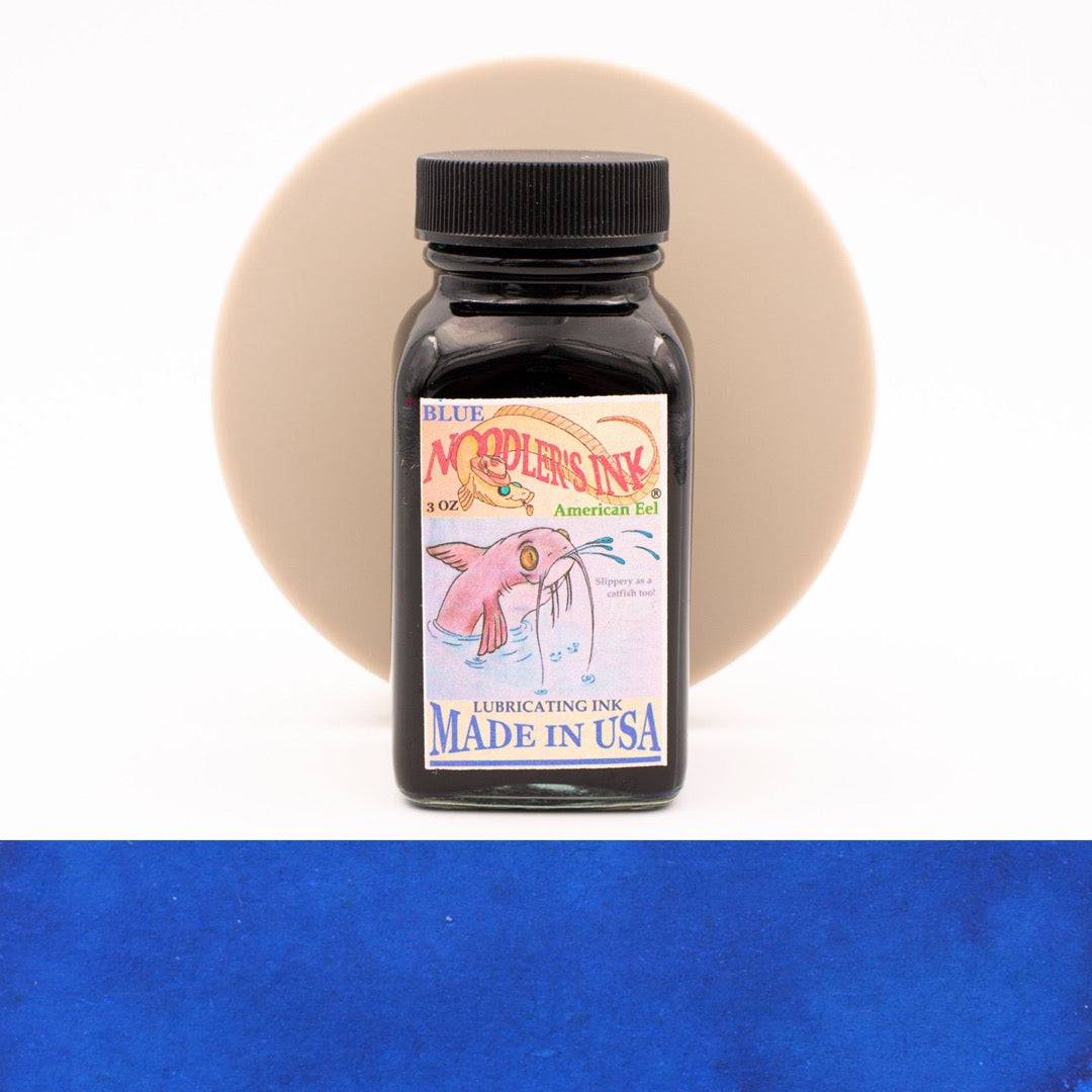 Noodler's Blue American Eel Fountain Pen Ink Bottle, 87ml