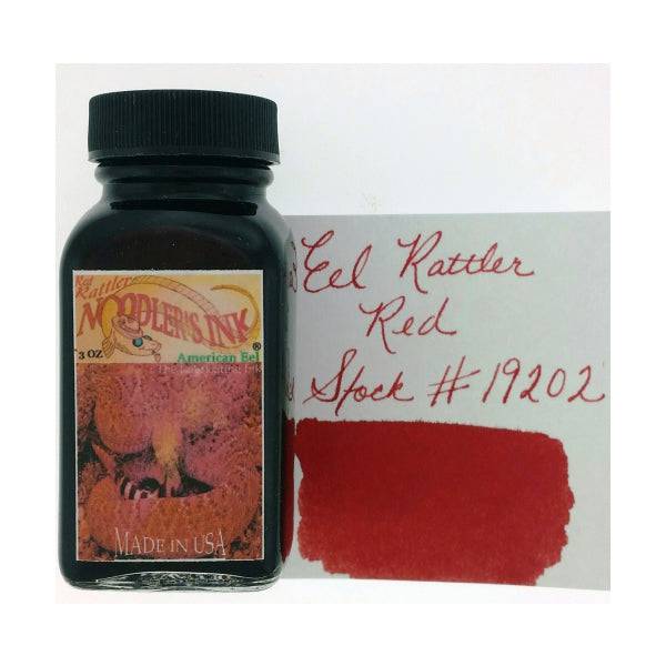 Noodler's Eel Rattler Red Fountain Pen Ink Bottle, 87ml