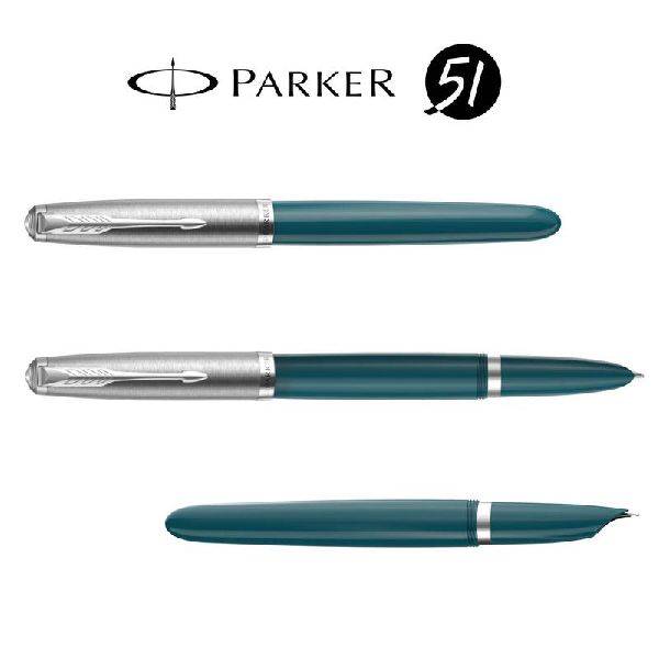 Parker 51 Fountain Pen - Teal
